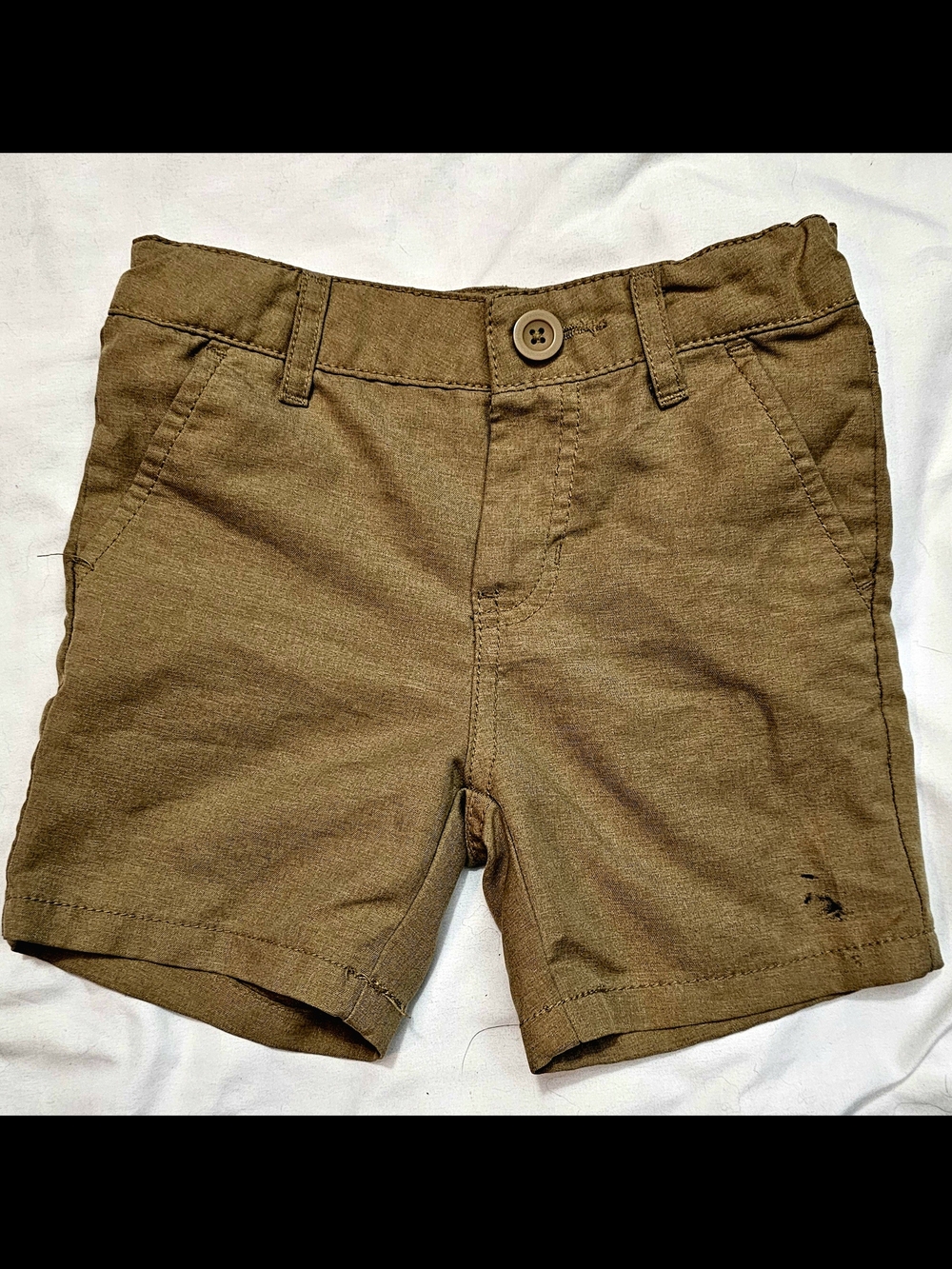 Cat & Jack Boys 3T Tan Chino Shorts